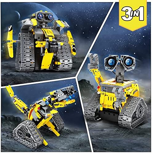 YOIFOY Remote & App Controlled Robot Building Kit,3 in 1 STEM Robot Toys for Kids Ages 6 7 8 9 10 11 12+,Creative Gifts Building Toys for Boys Aged 6+,New 2023(434 Pieces) 2 61pfWT1oKIL. AC