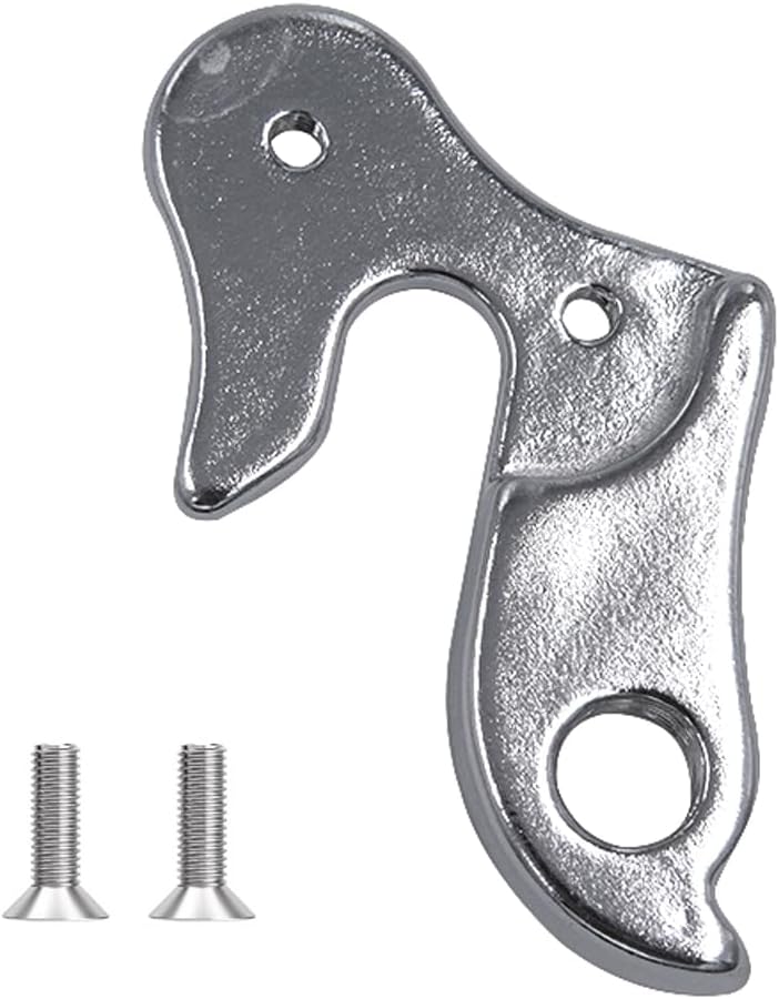 Derailleur Hanger 339, Compatible with Norco Part #913000-001, Replaces Hanger 485 D627, for Norco, Schwinn, Mongoose, Decathlon, HARO, Silverback, with Mounting Bolts, Silver