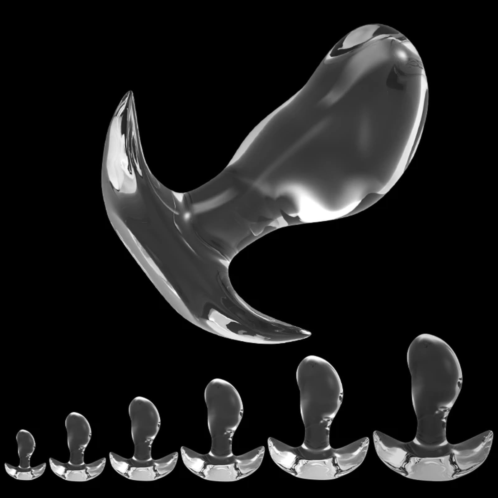Spina anale Piccolo Grande Set Enorme Perline Anali Butt Plug Anale Dildo Masturbatore Prostata Plug Anale