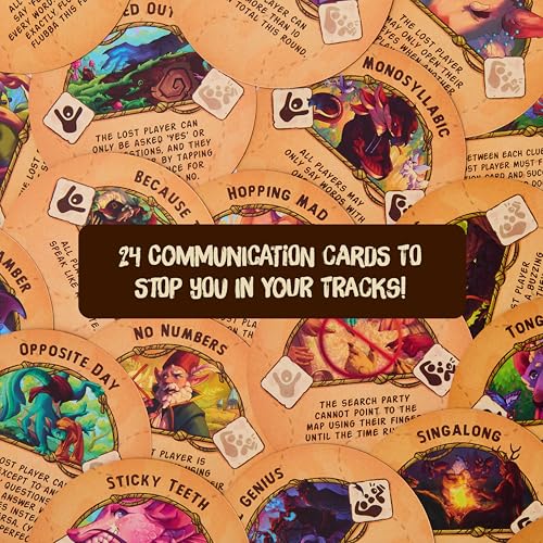 Lost! in The Woods de Alley Cat Games | Juego Cooperativo Rápido para Familias y Niños | 2–8 Jugadores | Aventura de Búsqueda de 15 Minutos | Desafíos de Comunicación y Tema de Bosque Fantástico miniatura 4