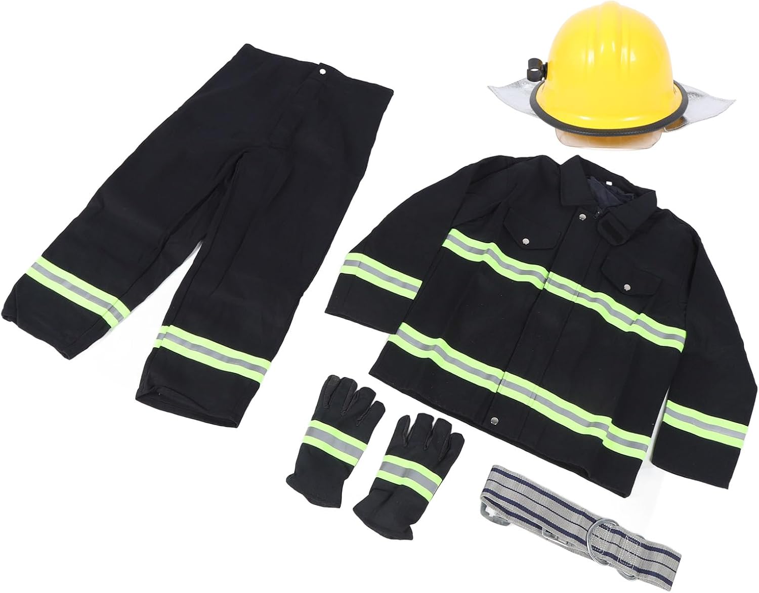 Luqeeg Flame Retardant Safety Suit, Thermal Insulation Protective Clothing Zip Up