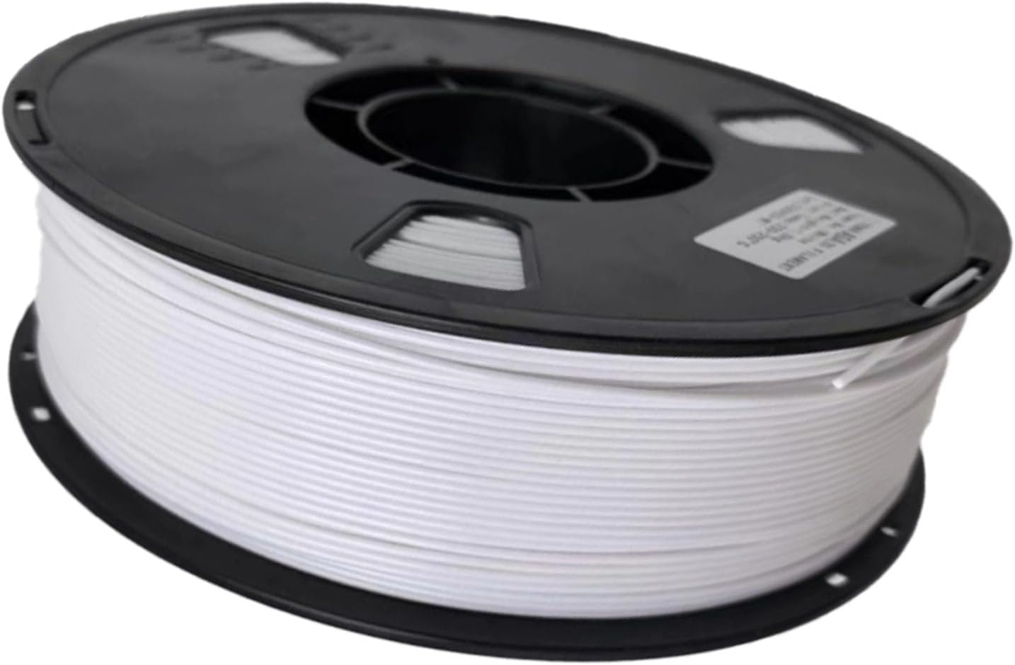 1.75Mm PLA 3D Printer Filament, Odorless, Environmentally Friendly, Precise Printing for Conventional 3D Printers with a Smoother Finish, 330M (White)