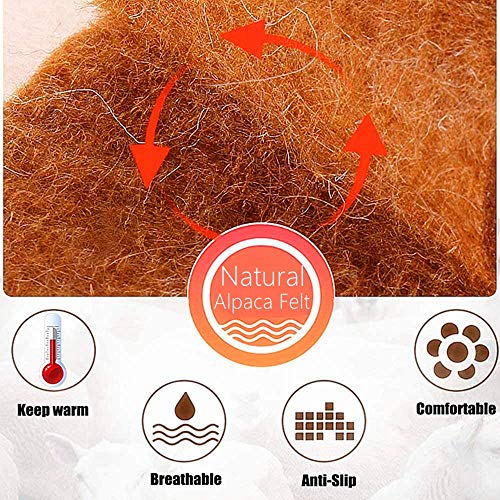 Plantillas de lana suave de alpaca para invierno talla M 8/W 9 miniatura 3