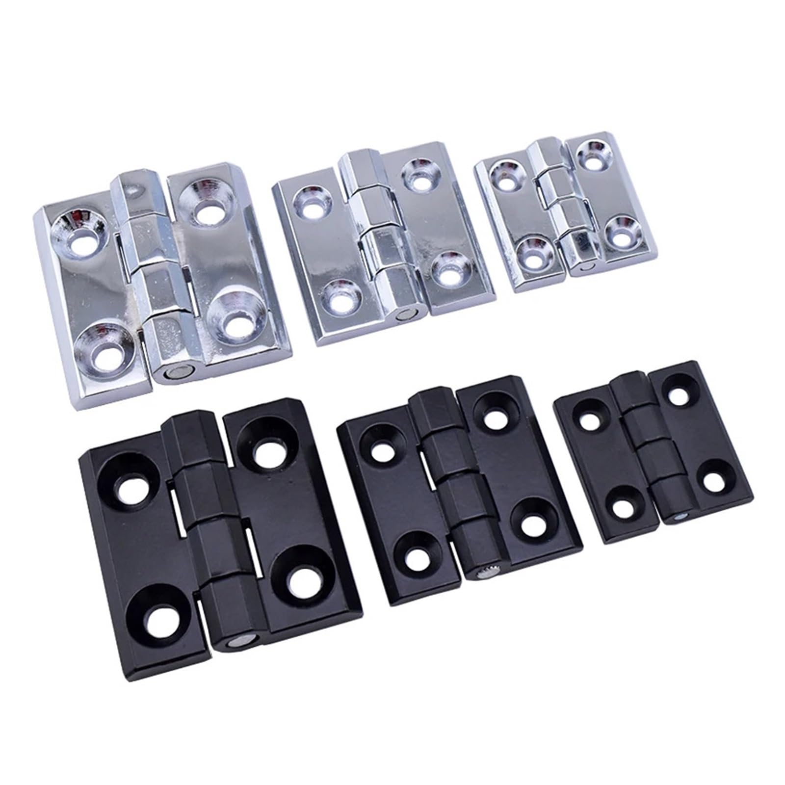 1pcs 4/5/6cm Switch Control Box Hinge Distribution Cabinet Base Case Hinge Fitting Hardware