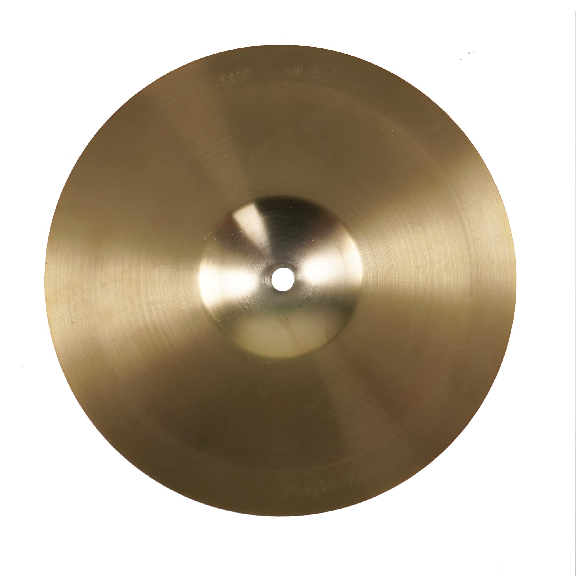 Cymbals HCS Plano Splash 10 pulgadas (25,4 cm) para batería – Acabado tradicional de aleación