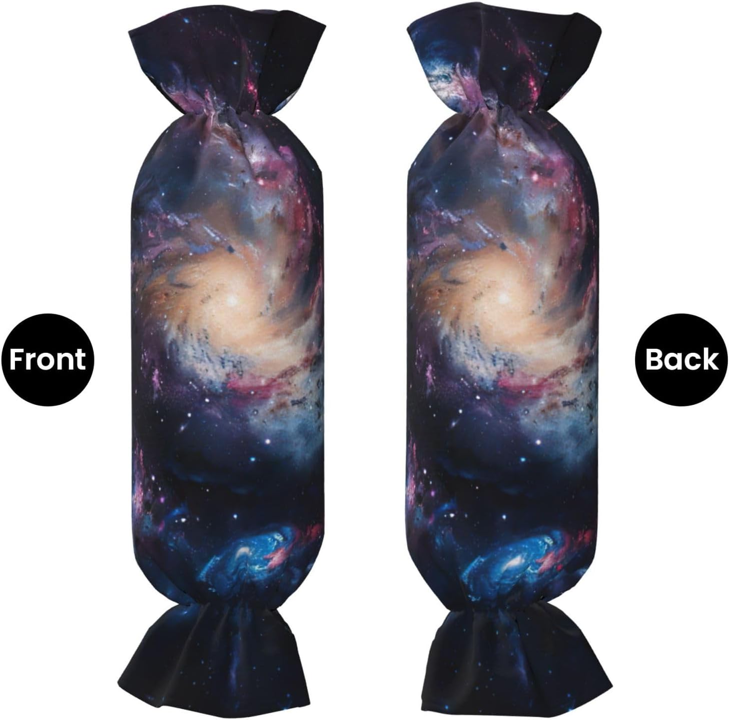 Galaxy Print Candy Cylindrical Comfortable Pillow Throw Pillows Home Decor Easy Maintenance