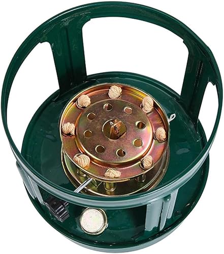 Miniatura 6 de Estufa de queroseno portátil versátil, quemador portátil de 8 mechas con calentador, compatible con diesel y alcohol, cocina eficiente para cocinar