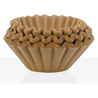 Original Bonamat Basket Coffee Filters 500pcs Brown 85/245mm