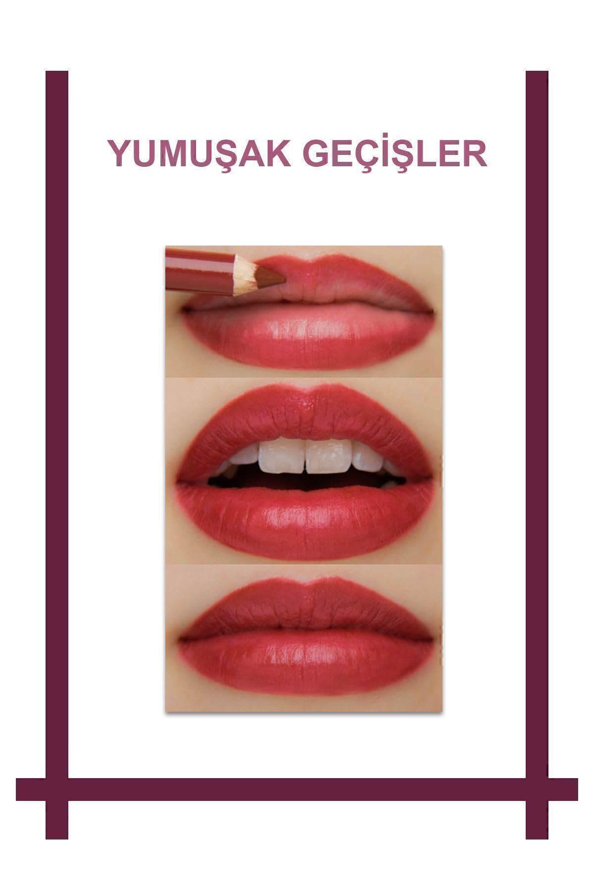 Mujgan 12'Li Set Renkli Dudak Kalemi