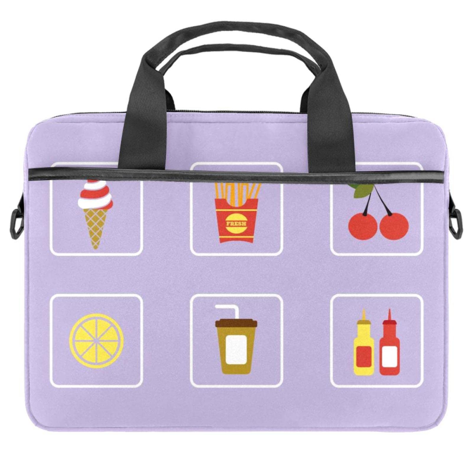Sacoche ordinateur 13.3 pouces portable et légère violette - 7