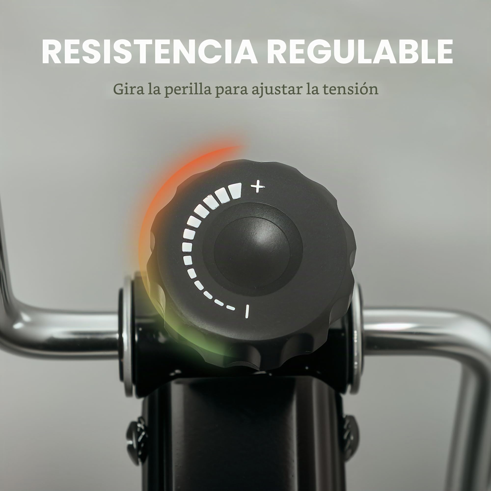 SPORTNOW Bicicleta de Pedal de Rehabilitación Plegable para Piernas y Brazos, Bicicleta de Ejercicio de Rehabilitación para Personas Mayores con Pantalla LCD, Pedales de Masaje, Altura de Manillar