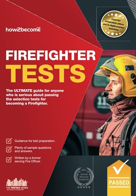 Portada de Firefighter Tests: Sample Test Questions For The National Firefighter