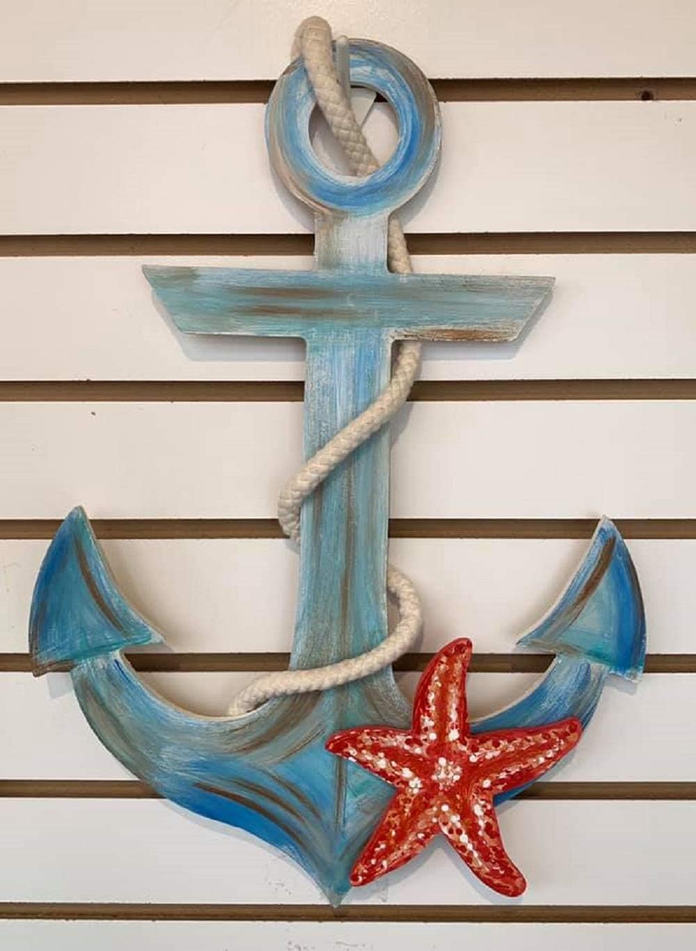 Anchor Unfinished Wood Cutout, No Sanding Required, 1/4" Laser Cut Smooth MDF Cutout, Home Décor, Crafts, DIY Projects, Made in USA by Diverse Print & Cut (24")