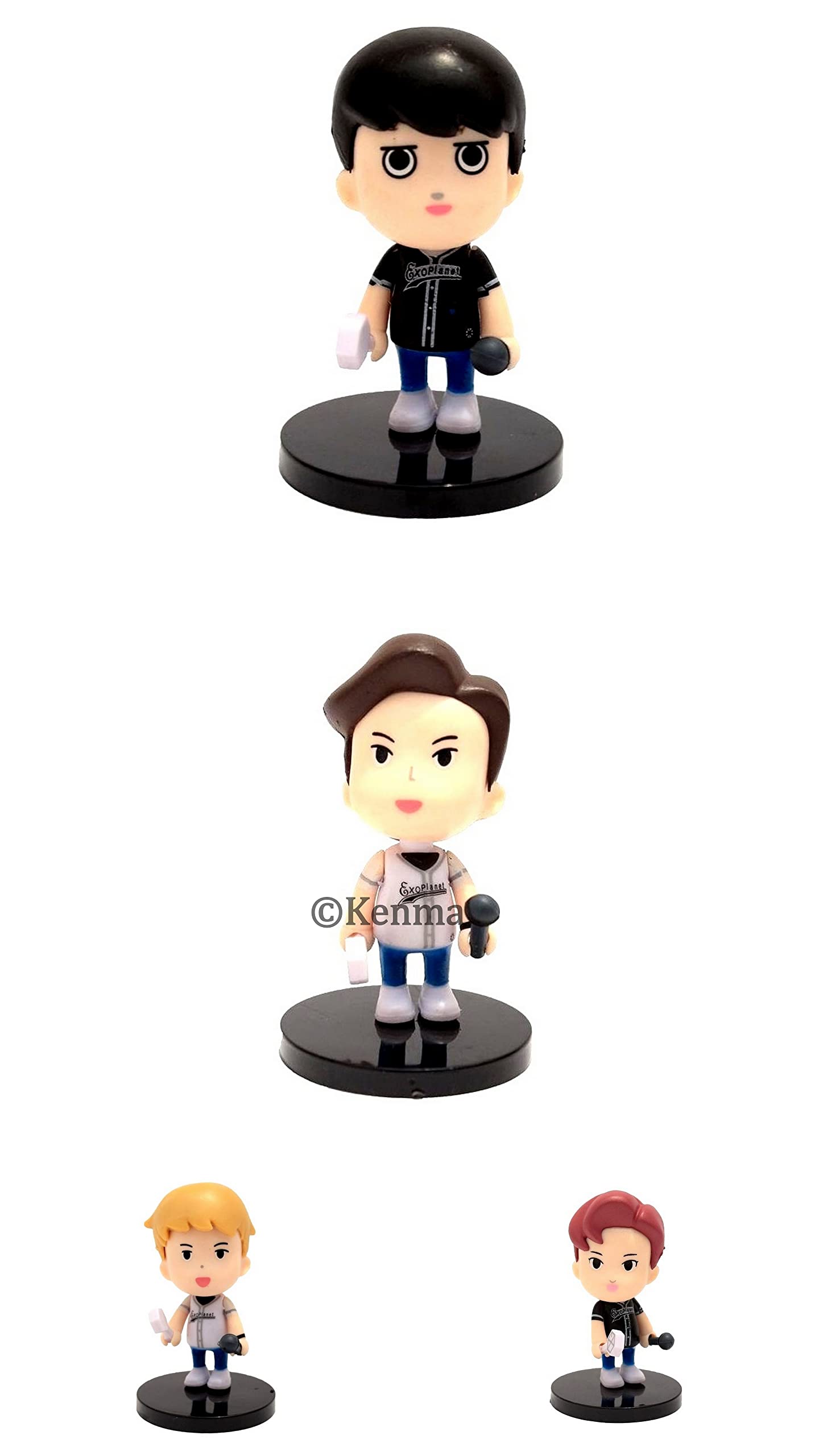KENMA EXO Tiny Tan Figurine Set of 9 : Amazon.in: Toys & Games
