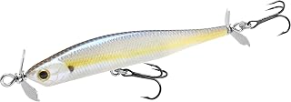 LUCKY CRAFT Screw Pointer 80, Freshwater Bass Fishing Lure, Jerkbait, Smallmouth, Walleye, Sinking, Tournament Winning, Spy Bait, Fishing Gear, Fishing Accessories, Tackle