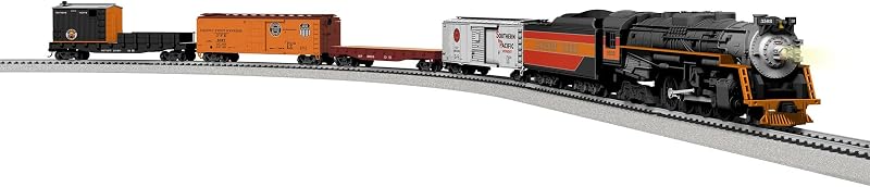 Lionel Southern Pacific Berkshire Freight Juego de tren modelo de calibre HO eléctrico | Bluetooth, control remoto, control por voz, sonidos, luces, escala 1:87, mayores de 14 años