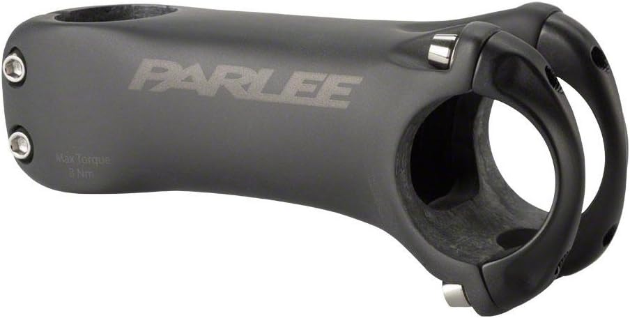 Parlee Carbon Stem, -6 Degree, 35mm Clamp, 100mm, Black