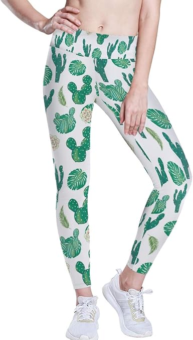 cactus workout leggings