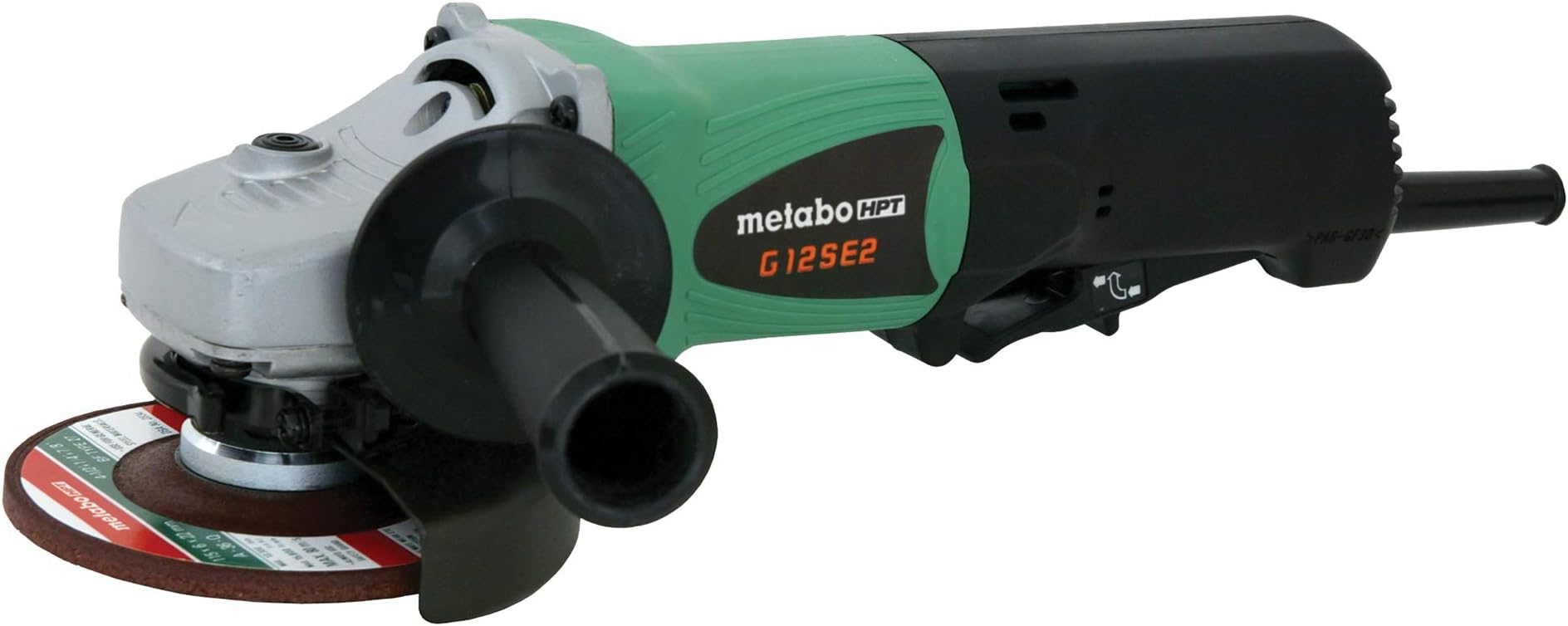 Metabo HPT 4-1/2" Angle Grinder | 9.5 amp | Paddle Switch (G12SE2)