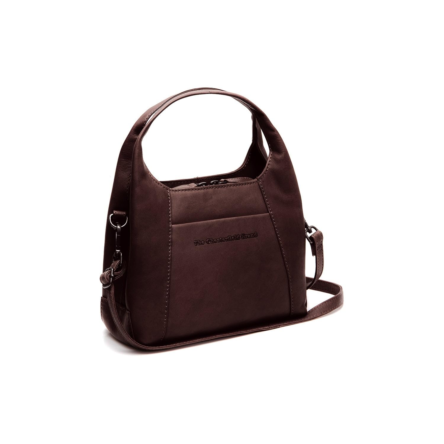 The Chesterfield Brand bolso bandolera Lunera Shoulderbag Brown marrón oscuro