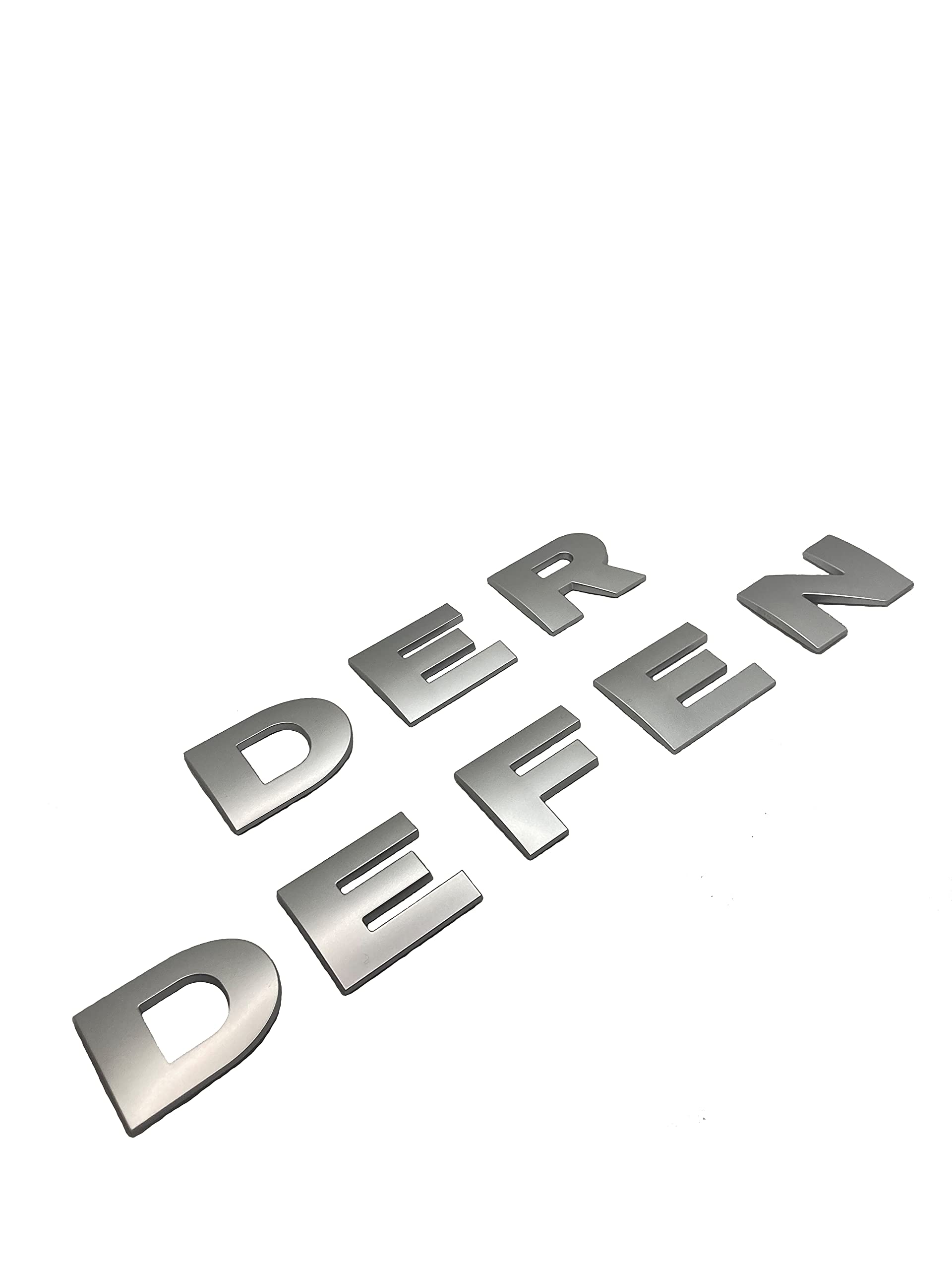 RNR Scritta in argento con lettere per Defender
