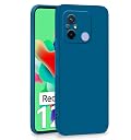 Pikkme Redmi 12C / Poco C55 Back Cover Soft Matte Liquid Silicone TPU | Camera Protection | Shockproof Slim Back Case for Redmi 12C / Poco C55 (Blue) gallery image