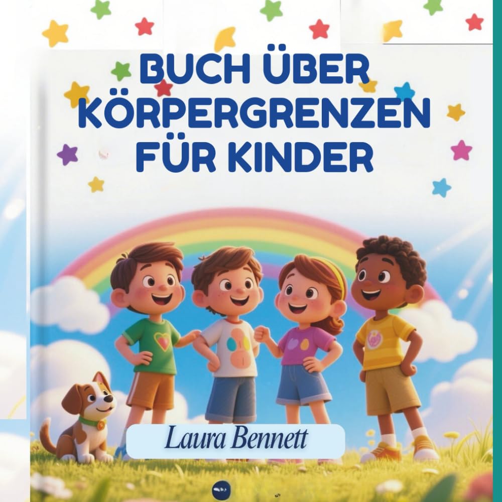 BUCH ÜBER KÖRPERGRENZEN FÜR KINDER: Körperliche Grenzen, Sicherheit, Intimbereich und Einwilligung verstehen