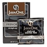 Java One 30800 Coffee Pods, French Roast, Single Cup, 14/Box