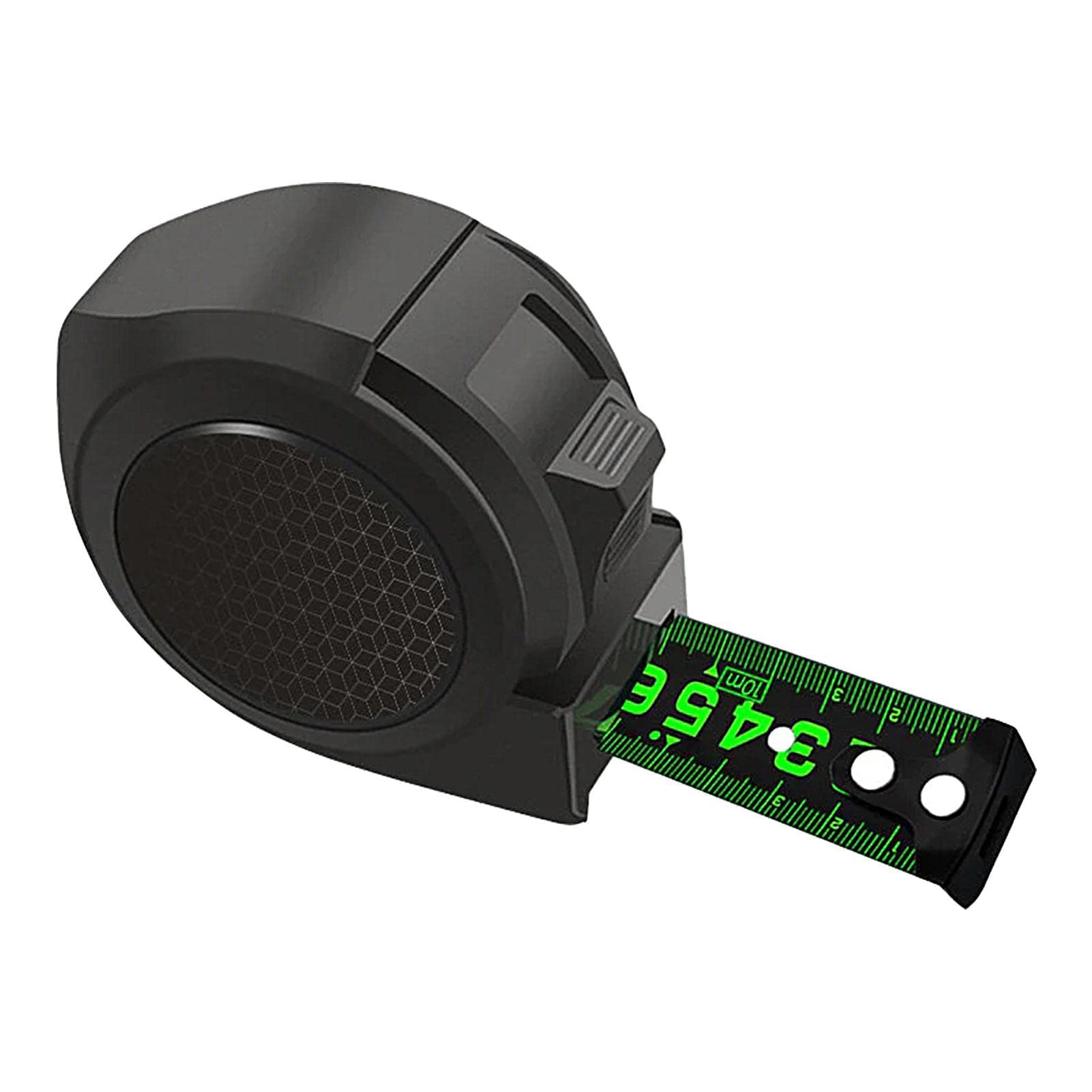 FLAVAS Fluorescent Steel Tape Measure | 5/7.5/10M Precision Measuring Tape | -Lock Tape Measure, Retractable Metric Measuring Tape Thick Wear Resistant Measure Tools for Professionals