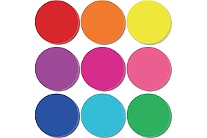 Geyee Circle Cut Outs for Classroom Decor - 108 Pack