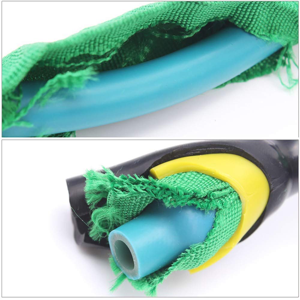 Resistance Bands Wiederstands Bänder Fitnessband Set mit 5 Gummiband Tubes, 2 Griffe, Türanker und 2 Fußschlaufen für Trainings Yoga Sport Pilates