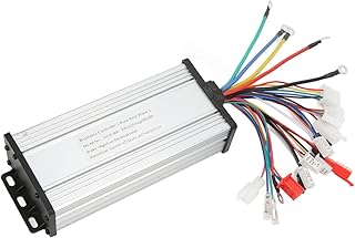 Weikeya 48V 60V Sine Wave Controller, Heat Dissipation Function Brushless Motor Controller Stable Speed Heat Dissipation Aluminum Alloy for Electric Vehicles