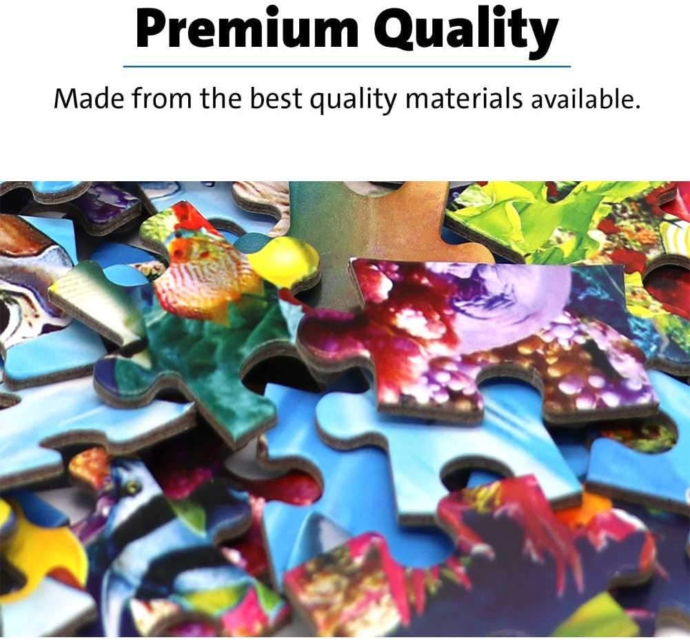 100 Piece Jigsaw Puzzles for Kids 4-8 Puzzles for Toddler Ocean Puzzle Children Learning Preschool Educational Puzzles Toys for Boys and Girls