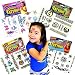 TATTOOS FOR KIDS ~ TEMPORARY TATTOOS FOR KIDS - 2 SHEETS OF WATERPROOF TATTOOS ~ VARIETY OF TEMPORARY TATTOOS, BUTTERFLIES, DOLPHINS, AND MORE. GREAT FOR PARTY FAVORS. NON TOXIC. (KIDS)