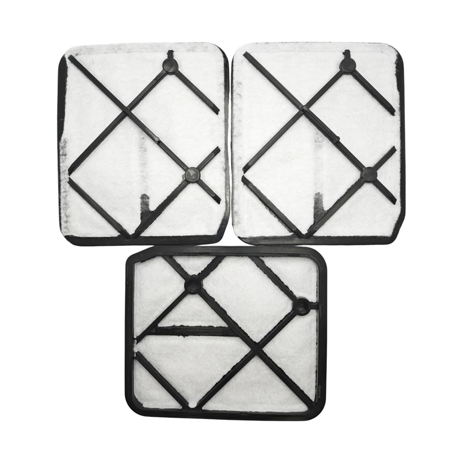 Filtre à air pour tondeuse à gazon modèles 37 38 42 44 lot de 3 pièces