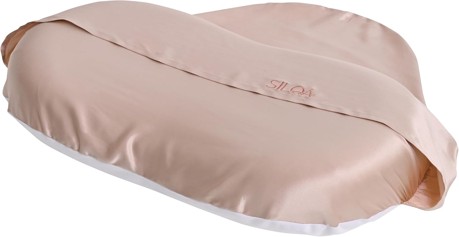 SILQA 枕 シルクセラムピロー［フード］ SP-3060H-PK 髪をフードで包