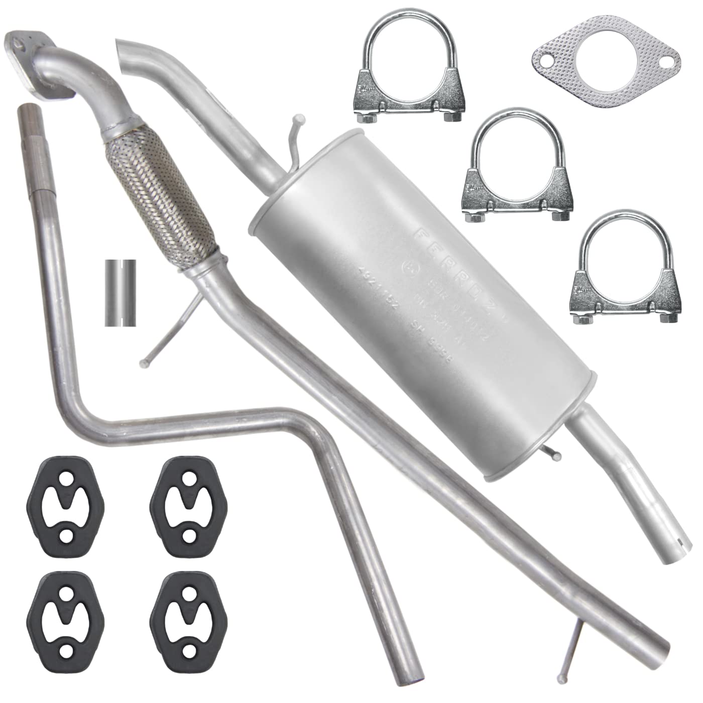 FERROZ Auspuff für Ford Fusion JU 2002-2005
