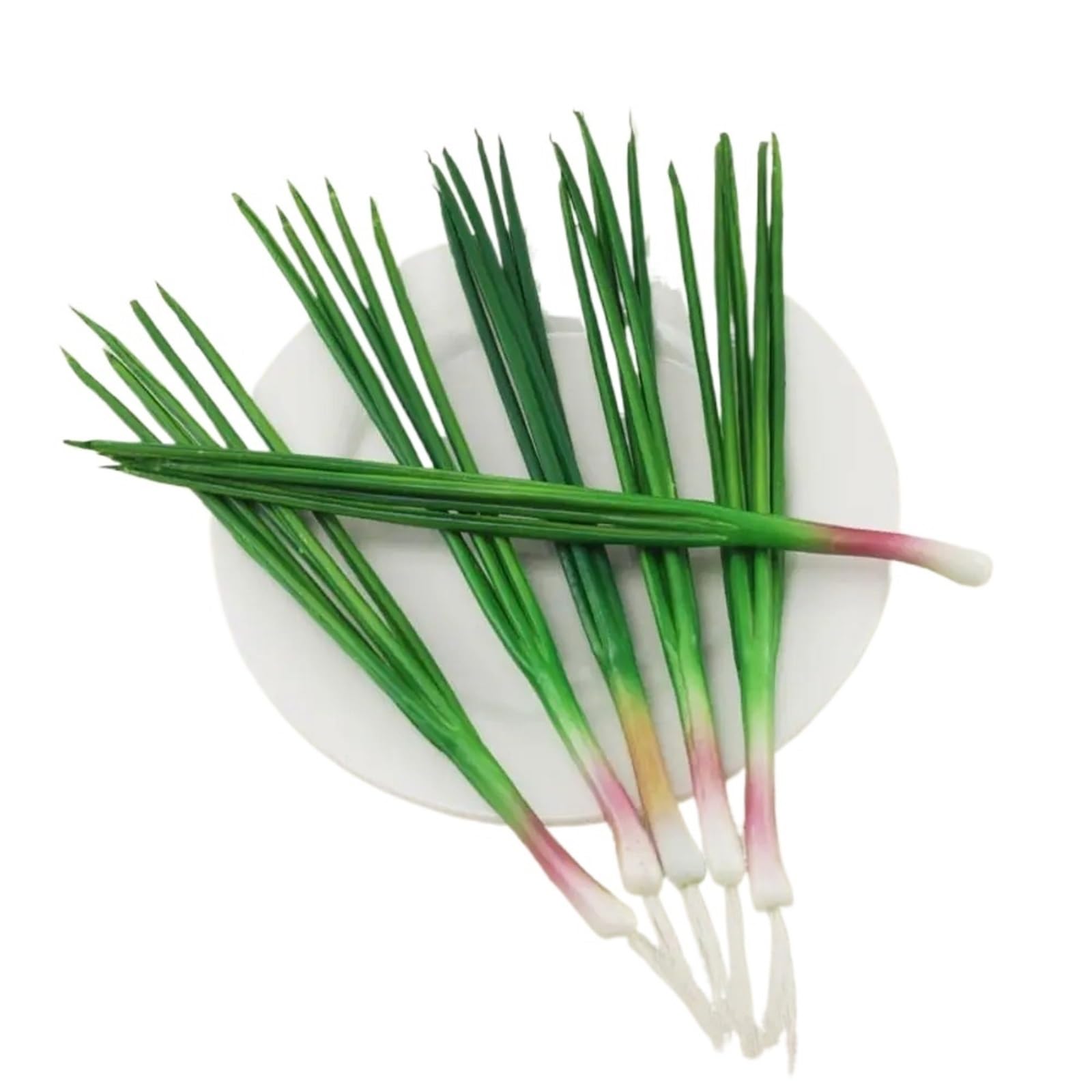 BAYNOPURIN Simulated Vegetables Simulation Vegetable Kitchen Decoration Realistic Artificial Imitation Scallions Model Photography