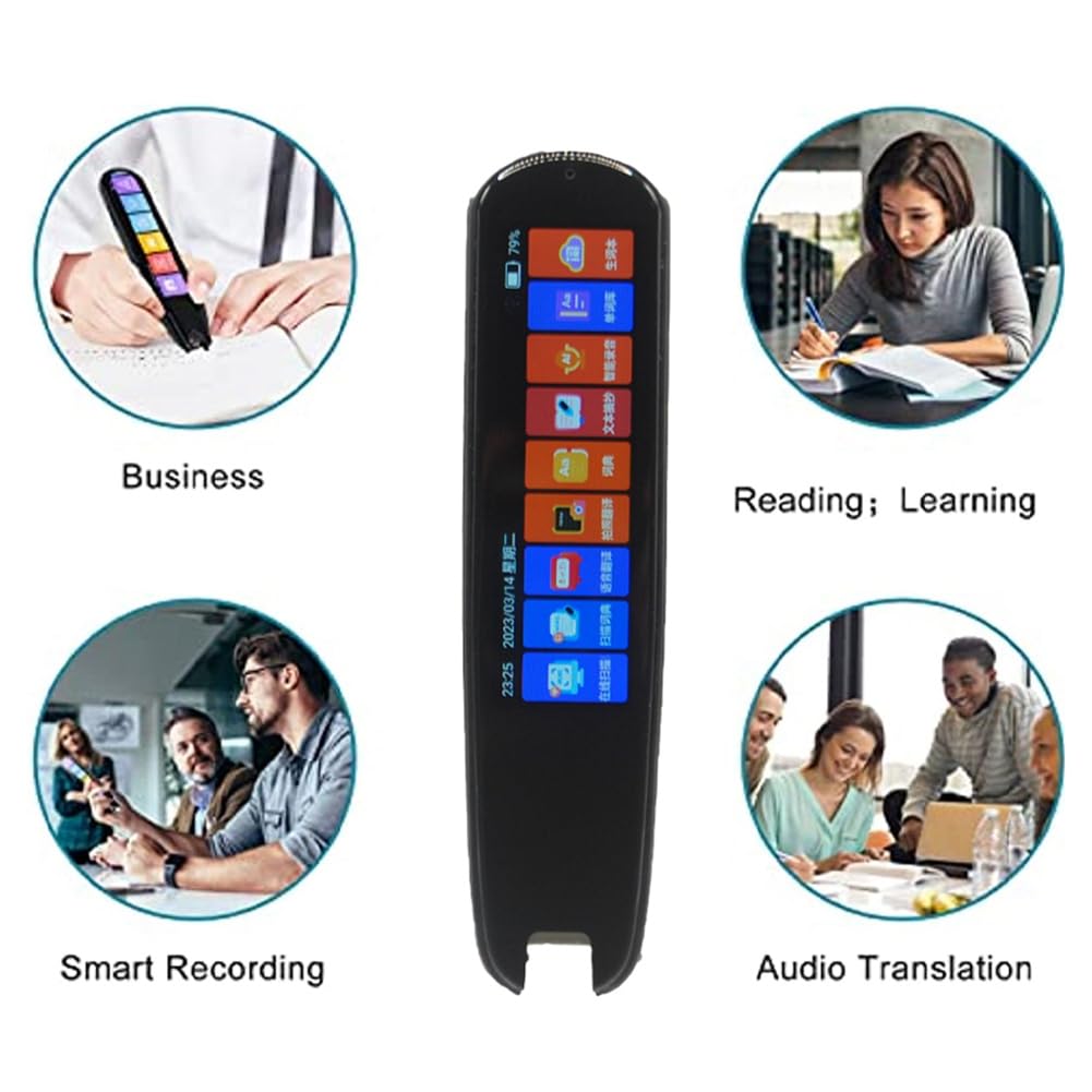 TRULOVE - Lettore di scansioni Traduttore e penna da lettura per dislessia autismo Smart Voice Scan Traduttore Penna Traduttore 134 lingue Traduzione facile da usare
