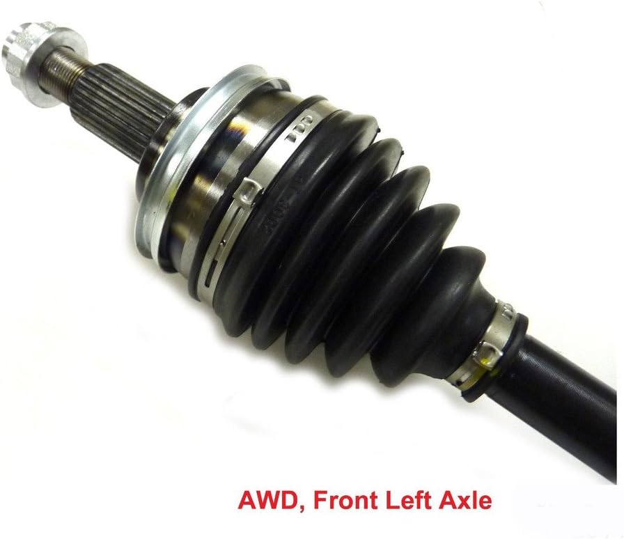 DTA TO2717 Front Left - New Premium CV Axle (Drive Axle Assembly) Compatible with AWD IS250 GS300 GS350 IS350 AWD Only
