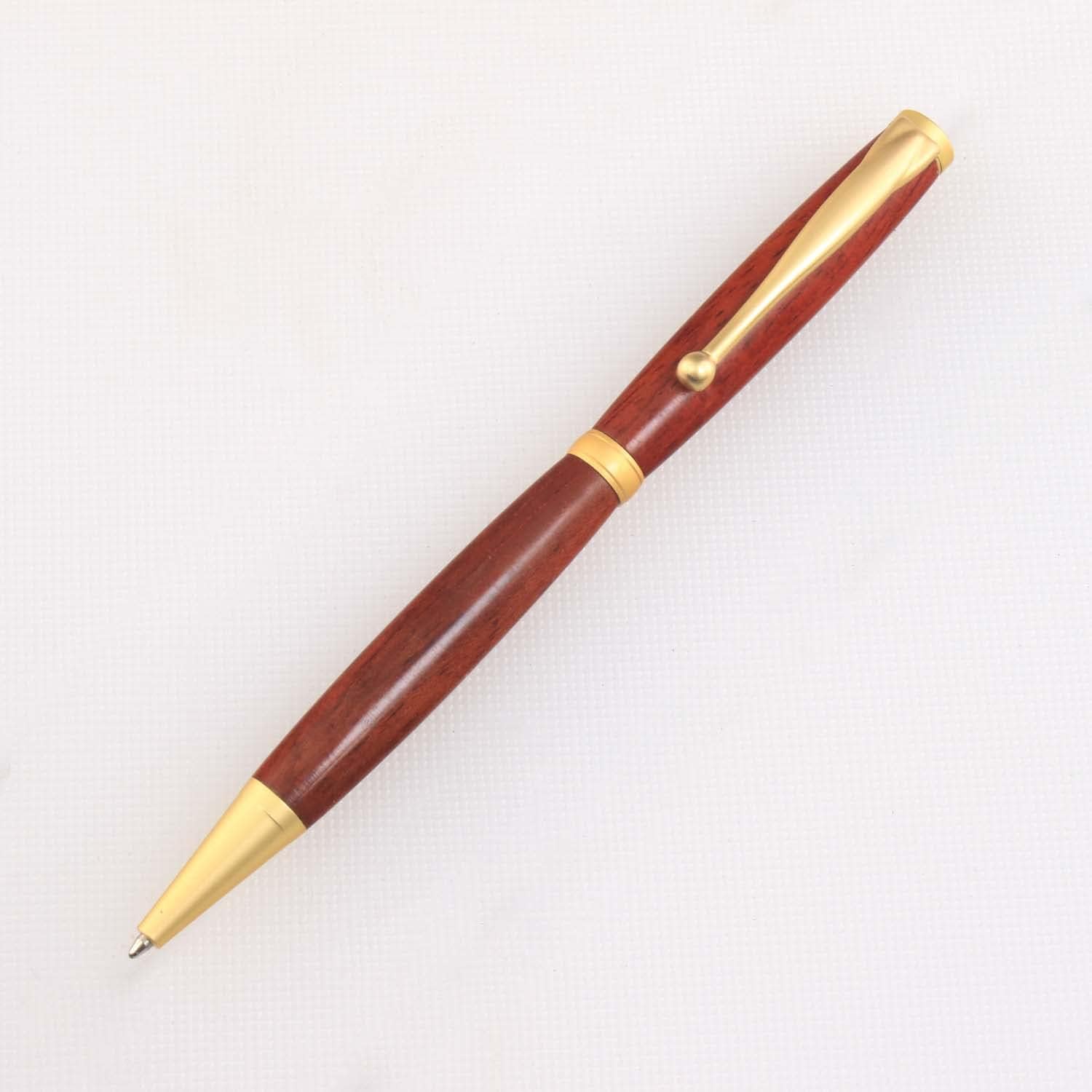 Legacy Woodturning, Variety Pack of 25 Fancy 7mm Pen Kits For Wood Turning - Includes 5 Gold, 5 Silver, 5 Gun Metal, 5 Satin Gold, 5 Chrome