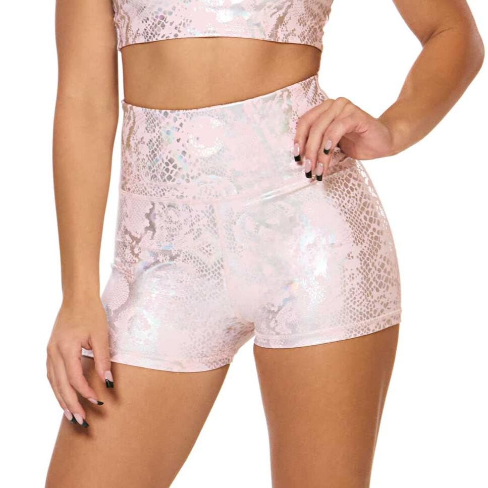 Dragonwing Athletic High-Waisted Compression Shorts (Designed for Dance, Yoga, Studio)