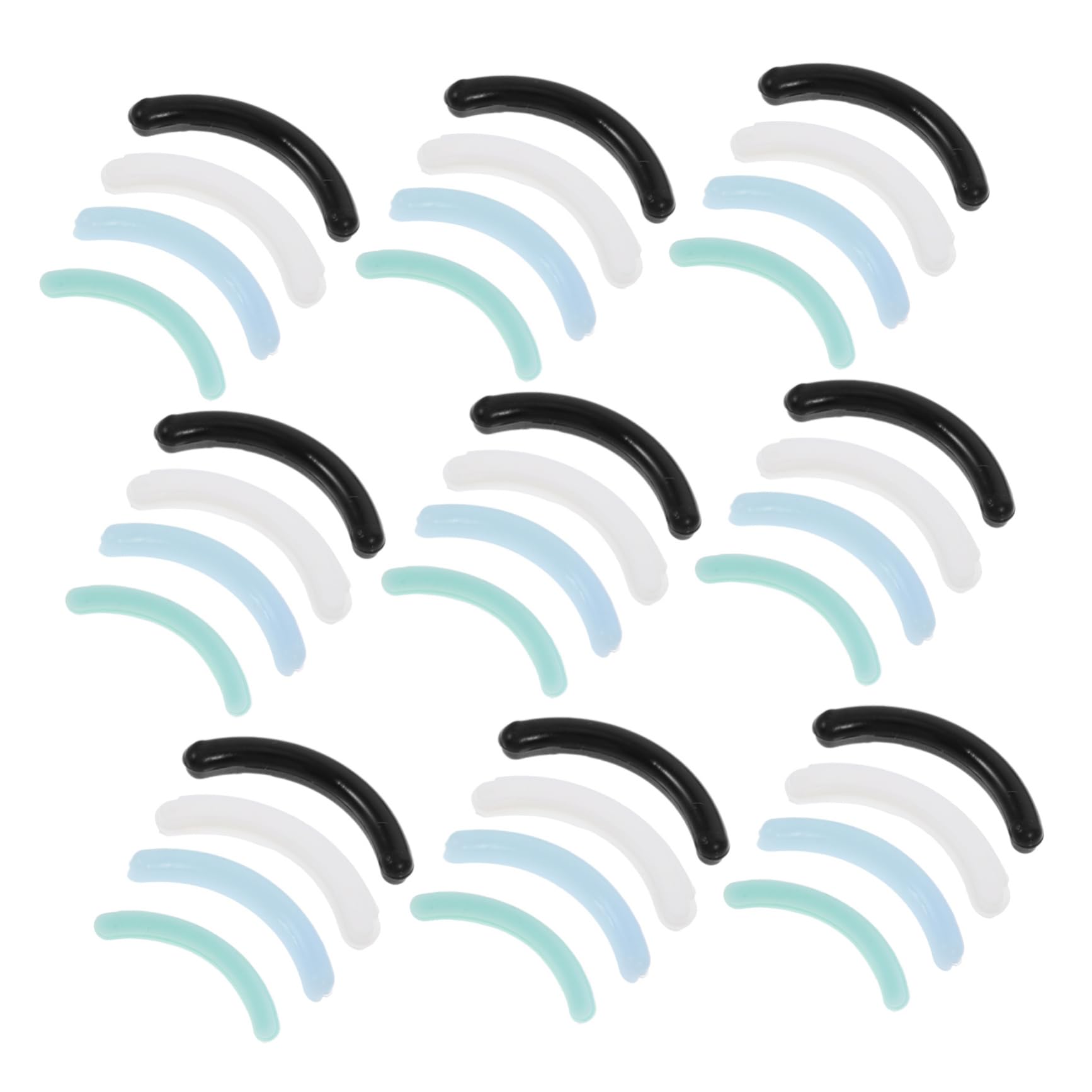 BESTYASH Refill Pads 80pcs Lash Curling Clip Pads Eyelash Beauty Supplies Random Color