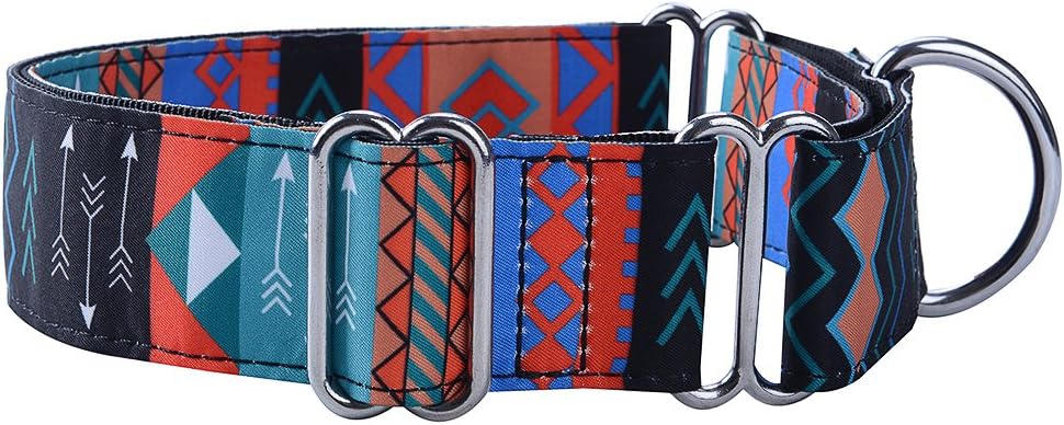 SCENEREAL Martingale Collars for Dogs Heavy Duty Large Dog Training Collar for Walking Hiking Running