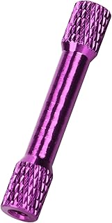 standoff 10 pçs/set m3 standoff rosca interna liga de alumínio espaçador de coluna 6.05mm od várias cores para rc drone multicopter (roxo)