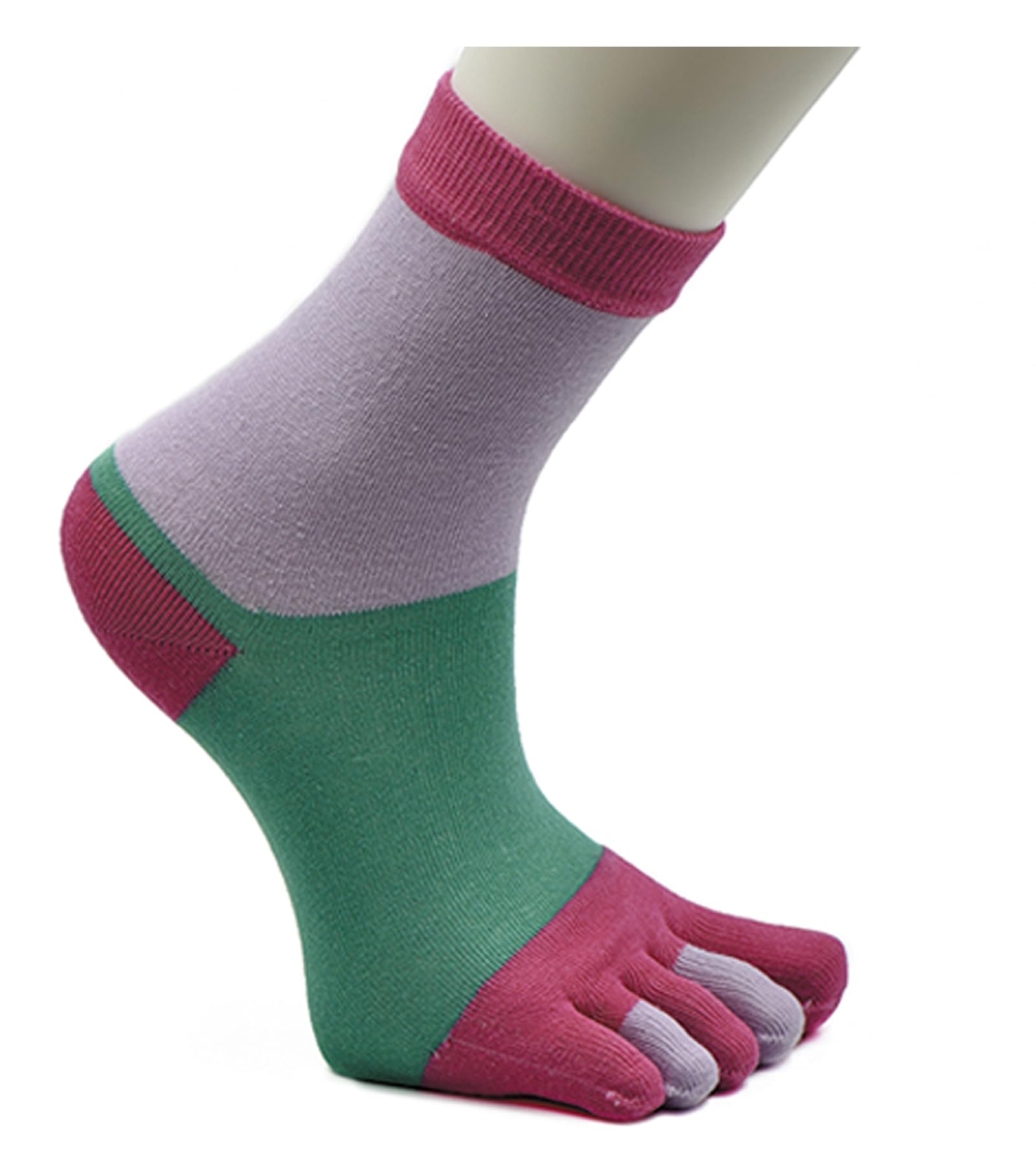 Toe Socks Colorblock
