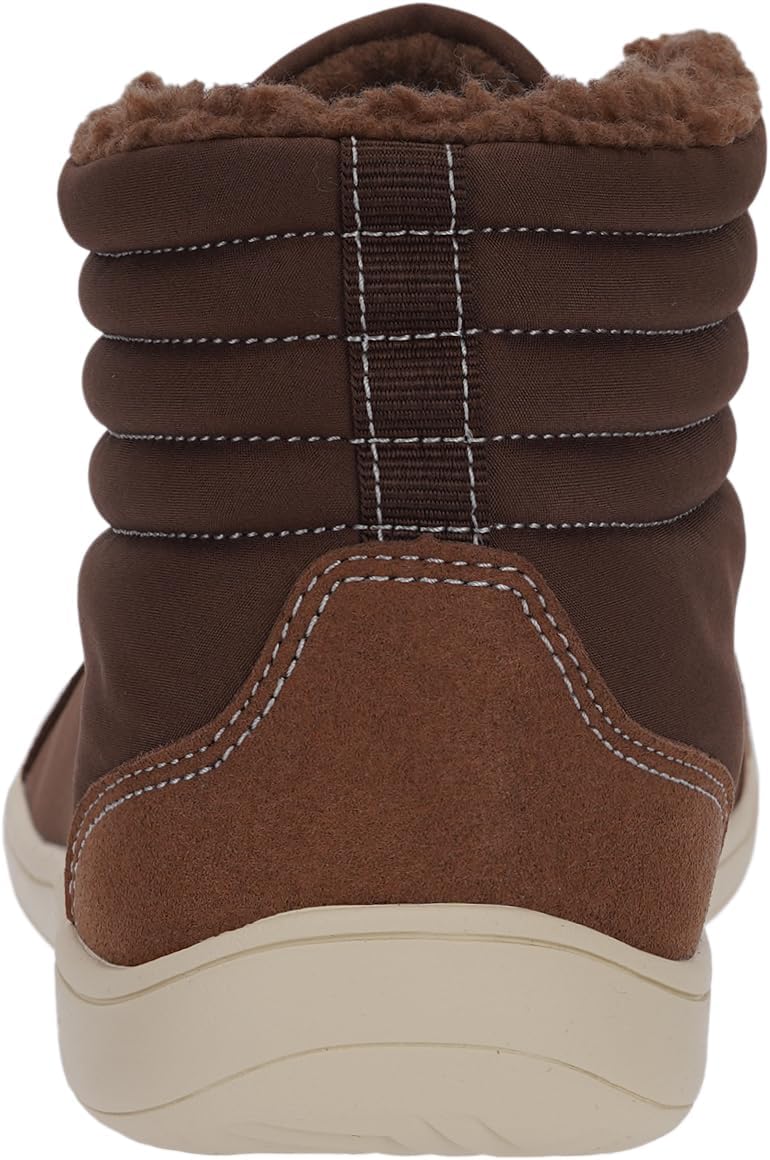 WHITIN Men's Wide Winter Barefoot Shoes | Hi-top Minimalist Sneakers | Zero Drop Sole | Optimal Warmth & Protection - Image 4