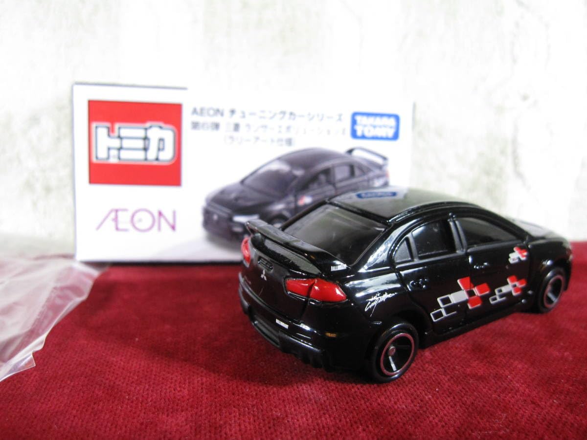 10台セット イオン限定トミカ AEON 三菱 ランサーエボリューションX