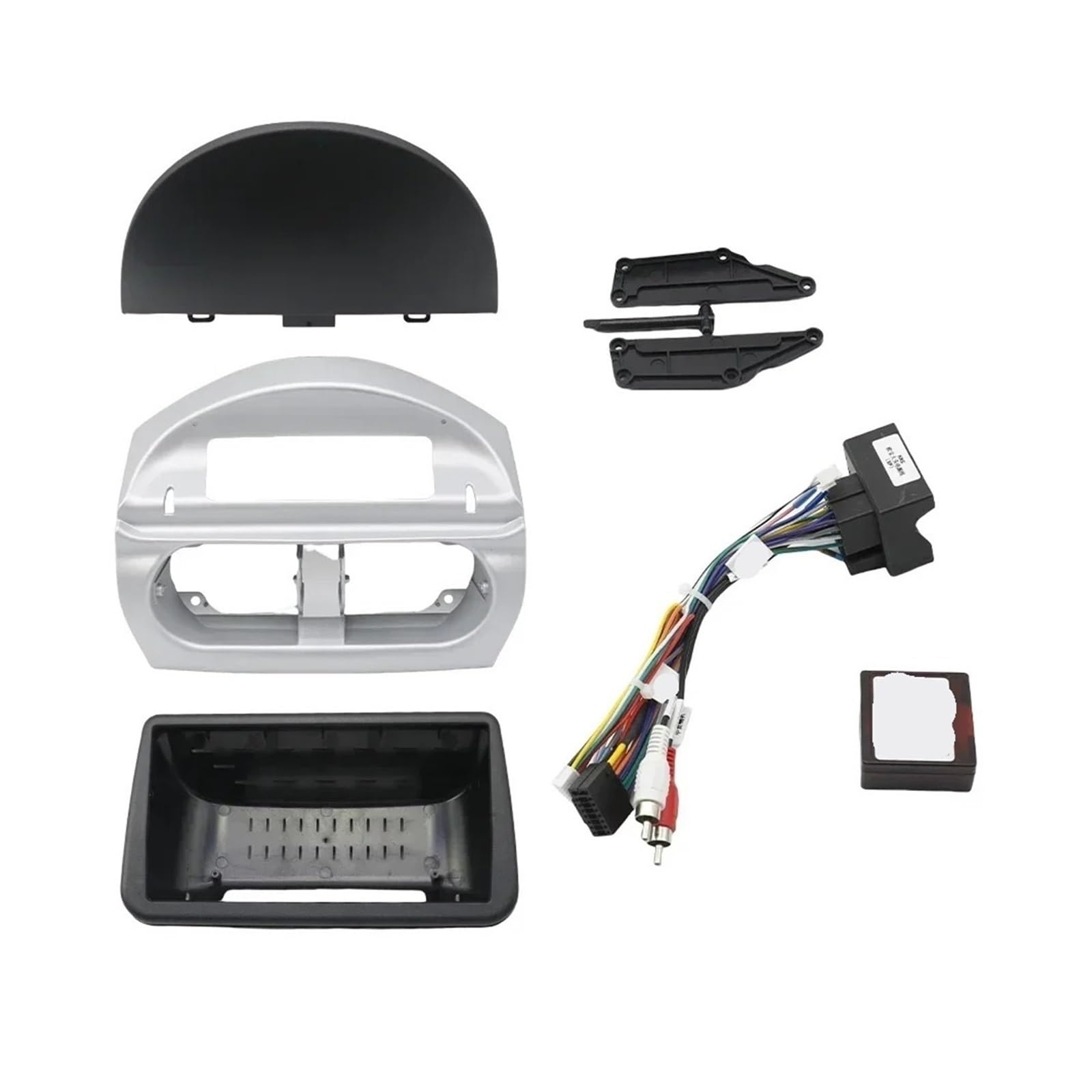 Adaptateur De Façade Châssis Voiture 9 Pouces, Boîtier Décodeur Canbus, Kit Montage Autoradio Android pour Opel Combo, Corsa Et Tigra Auto Radio Cadre Cadre Radio | Frame Cable Canbus