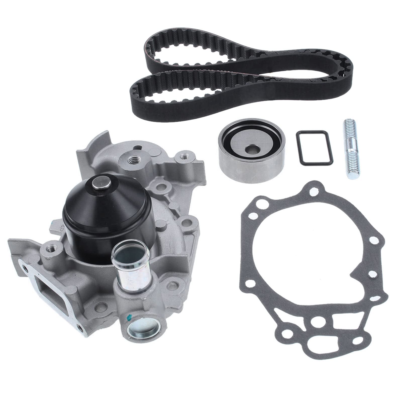 Frankberg Kit cinghia dentata Set cinghia dentata Compatibile con Twingo II CN0 1.2 Twingo I C06 1.2 KuFino atar Furgone X76 1.2 Kangoo KC0/1 1.2 Kangoo Express FC0/1 1.2 VKMS060102,K+15454XS-2